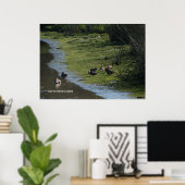 ダックつるスアウト ポスター (ホームオフィス)