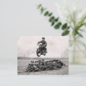 ダックとカバーのトレーニング。 ポストカード (スタンド正面)