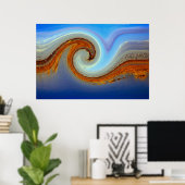 ダックのゴールデン・ウェーブとその他の水鳥ポスター ポスター (ホームオフィス)