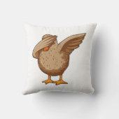 ダックアットヒップホップダンスダブ クッション (裏面)