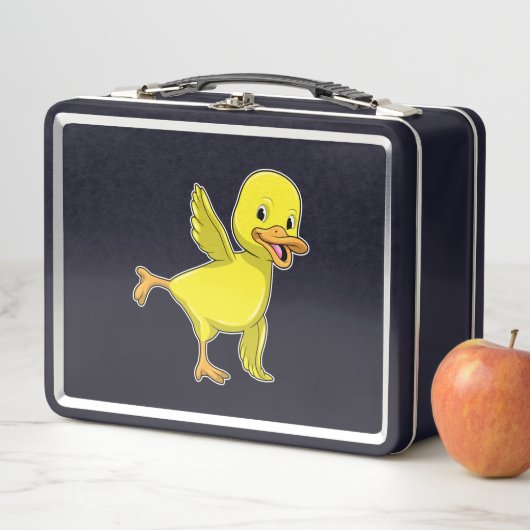 ダックアットヨガストレッチエクササイズ メタルランチボックス (インサイチュ)