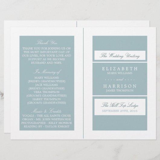 ダックエッグモダンブ結婚ルーの2倍プログラム (正面/裏面)