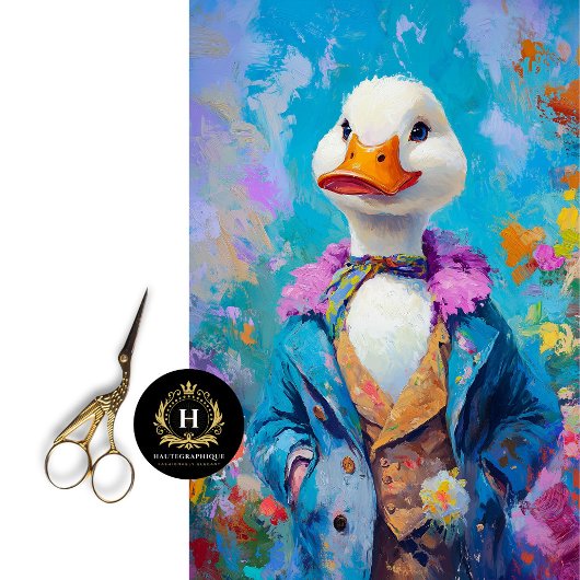 ダックエレガント春お洒落デクページ 薄葉紙