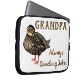 ダックエレクトロニクスバッグ ラップトップスリーブ (正面右)