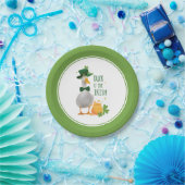 ダックオザアイリッシュセントパトリックスデイ紙プレート ペーパープレート (パーティー)