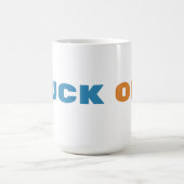 ダックオフで冗談を コーヒーマグカップ (中央)