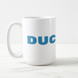 ダックオフで冗談を コーヒーマグカップ
