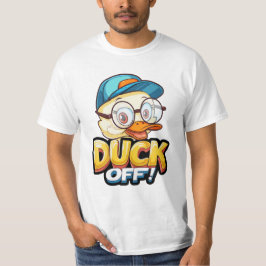 ダックオフユーモアのある Tシャツ