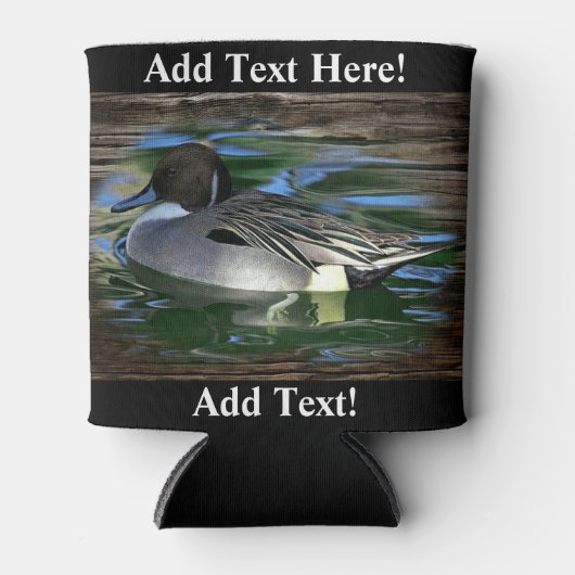 ダックオンザレイククーラーボックス 缶クーラー (正面)