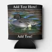 ダックオンザレイククーラーボックス 缶クーラー (裏面)