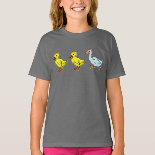 ダックガチョウTシャツ Tシャツ (正面)