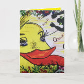 ダックキッド誕生日カード カード (正面)