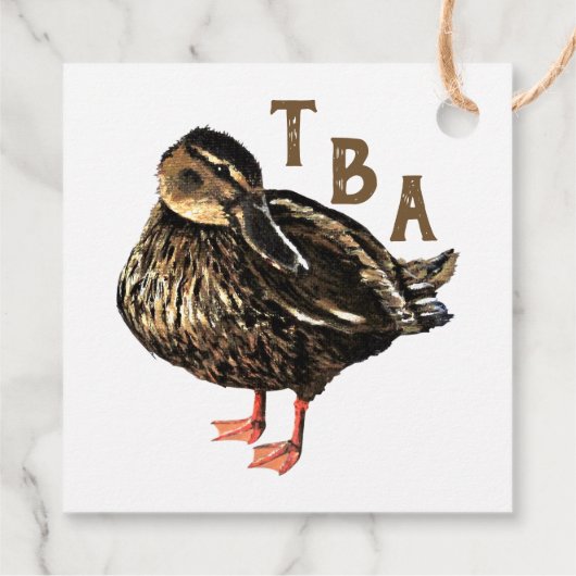 ダックギフトラベル フェイバータグ (裏面)