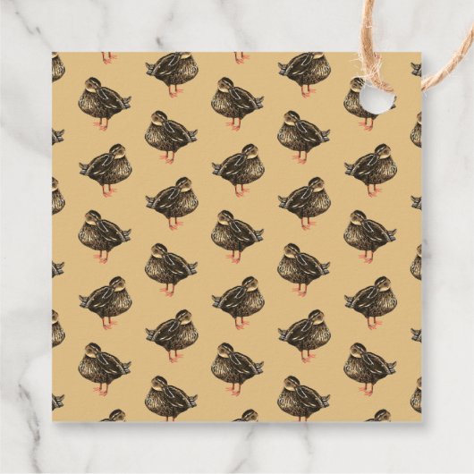 ダックギフトラベル フェイバータグ (裏面)