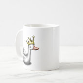 ダッククイーン コーヒーマグカップ (正面左)