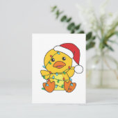 ダッククリスマスウィンターアニマルズホリデーダック シーズンカード (スタンド正面)