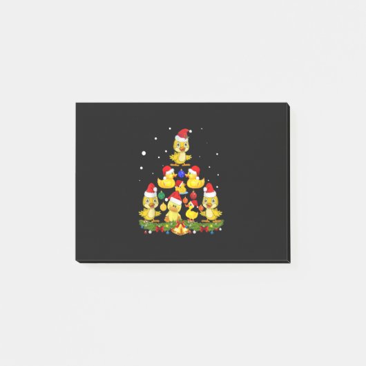ダッククリスマスツリー ポストイット (正面)