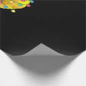 ダッククリスマスツリーTライトデコールスターギフトクリスマス ラッピングペーパー (角)