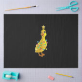 ダッククリスマスツリーTライトデコールスターギフトクリスマス 薄葉紙 (クラフト)