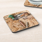 ダックコールマラードレイク狩り狩りドリンクコースター コースター (左側)