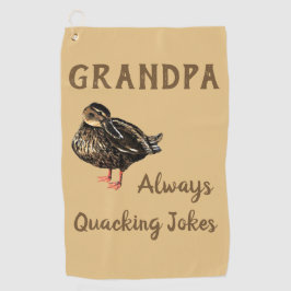 ダックゴルフタオル ゴルフタオル