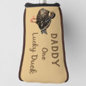 ダックゴルフパターヘッドカバー ゴルフヘッドカバー (回転90)