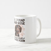 ダックシュントおいお前の鼻を見つけたぞ俺の仕事だ コーヒーマグカップ (正面右)