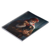 ダックシュントとサンタクロースフェスティバルクリスマス ノートブック (左側)