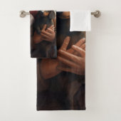 ダックシュントとサンタクロースフェスティバルクリスマス バスタオルセット (インサイチュ)