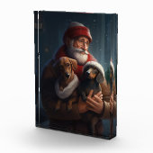 ダックシュントとサンタクロースフェスティバルクリスマス フォトブロック (右)