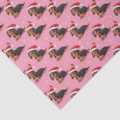 ダックシュントとサンタハットオンピンクティッシュペーパー 薄葉紙 (詳細)