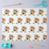 ダックシュントの子犬と日焼け覗き漫画 薄葉紙 (クラフト)