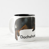 ダックシュントパスリーピーマグ ツートーンマグカップ (正面左)