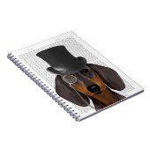 ダックシュントフォーマル、ハウンド、ハット ノートブック (右側)