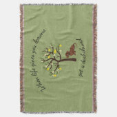 ダックシュントブランケット与えズイズライフ スローブランケット (正面縦)