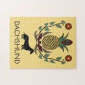 ダックシュント歓迎パイナップル ジグソーパズル (横)