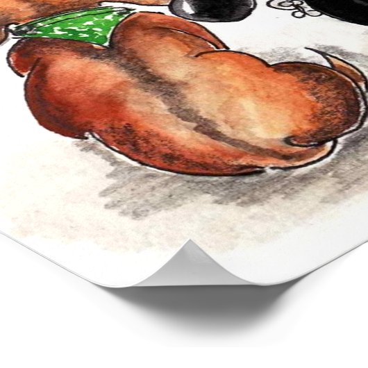 ダックシュント見て… ポスター (角)