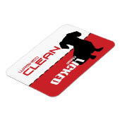 ダックシュント、子犬の食洗機マグネット – クリッククリーン マグネット (左側)