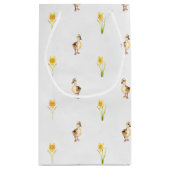 ダックスとダフォジルの春 スモールペーパーバッグ (裏面)