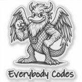 ダックスとドラカスタムムの歌のビニール シール (正面)