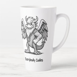 ダックスとドラゴンズの歌ラテマグ カフェラテマグ