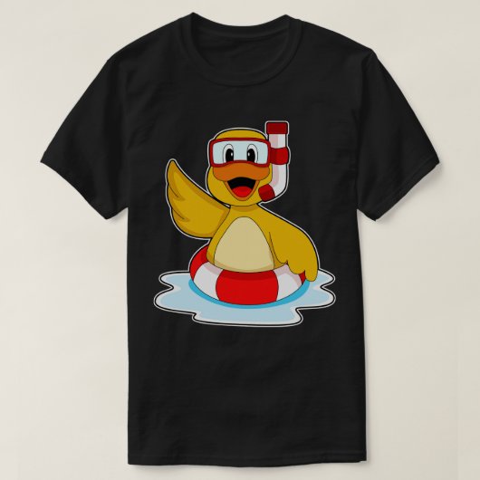 ダックスイミングライフブイ Tシャツ (デザイン正面)