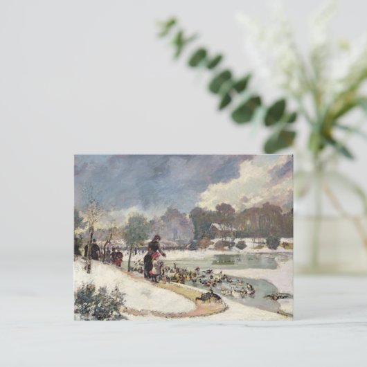 ダックスインザボワドゥブーローニュ ポストカード (スタンド正面)