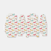 ダックスインセーターのホリデーパターン フェイバーボックス (折り畳みなし)