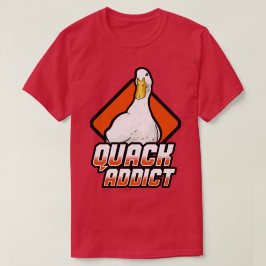 ダックスカック中毒 Tシャツ (デザイン正面)