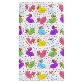 ダックスカラフル抱き枕 スモールペーパーバッグ (裏面)