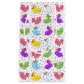 ダックスカラフル抱き枕 スモールペーパーバッグ (正面)