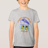 ダックスクルーズに来たばかりだ トライブレンドＴシャツ (正面)