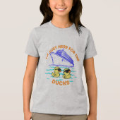 ダックスクルーズに来たばかりだ トライブレンドＴシャツ (正面)