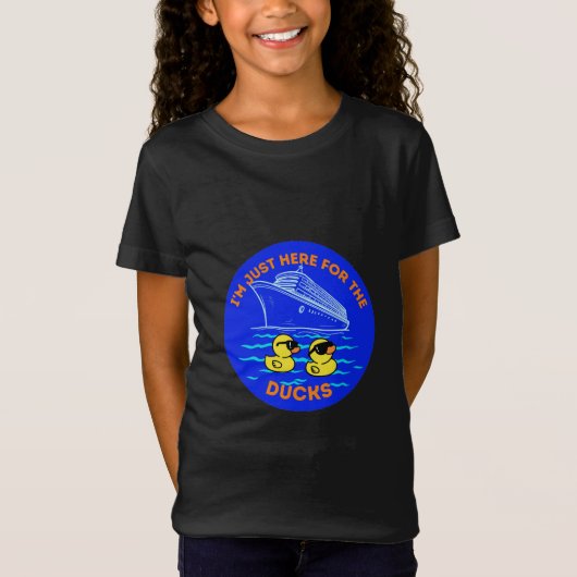 ダックスクルーズに来たばかりだ Tシャツ (正面)